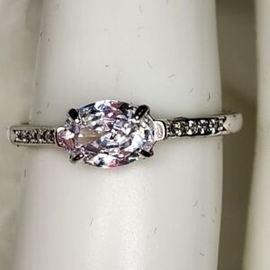 Dainty Oval Ring S925 Sterling Silver